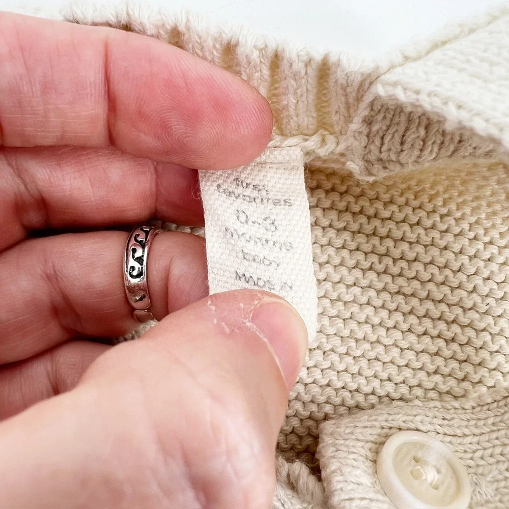 Baby Gap garter stitch